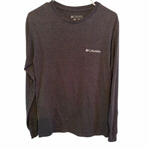 Columbia Men's Small More Hiking Less Drama Long Sleeve Graphic T Shirt